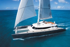 Allures - performance cruising catamaran - blue water