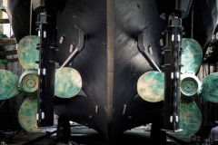 Enigma xK - exploration yacht - propellers