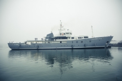 Enigma xk - exploration yacht - dock