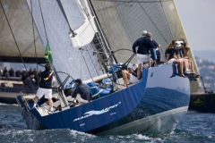 Magic Blue - performance sailing yacht - stern