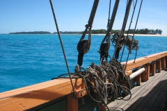 Nofy Be - traditional gaffed rig schooner - rig