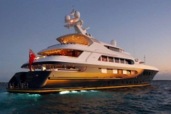 Pestifer - 65m motor yacht - stern