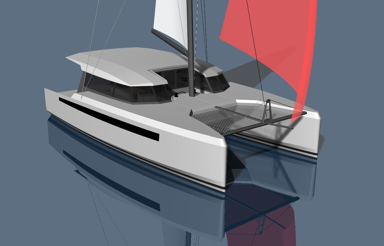 CHARTERCAT 42 – 12m Cruising Sailing Catamaran