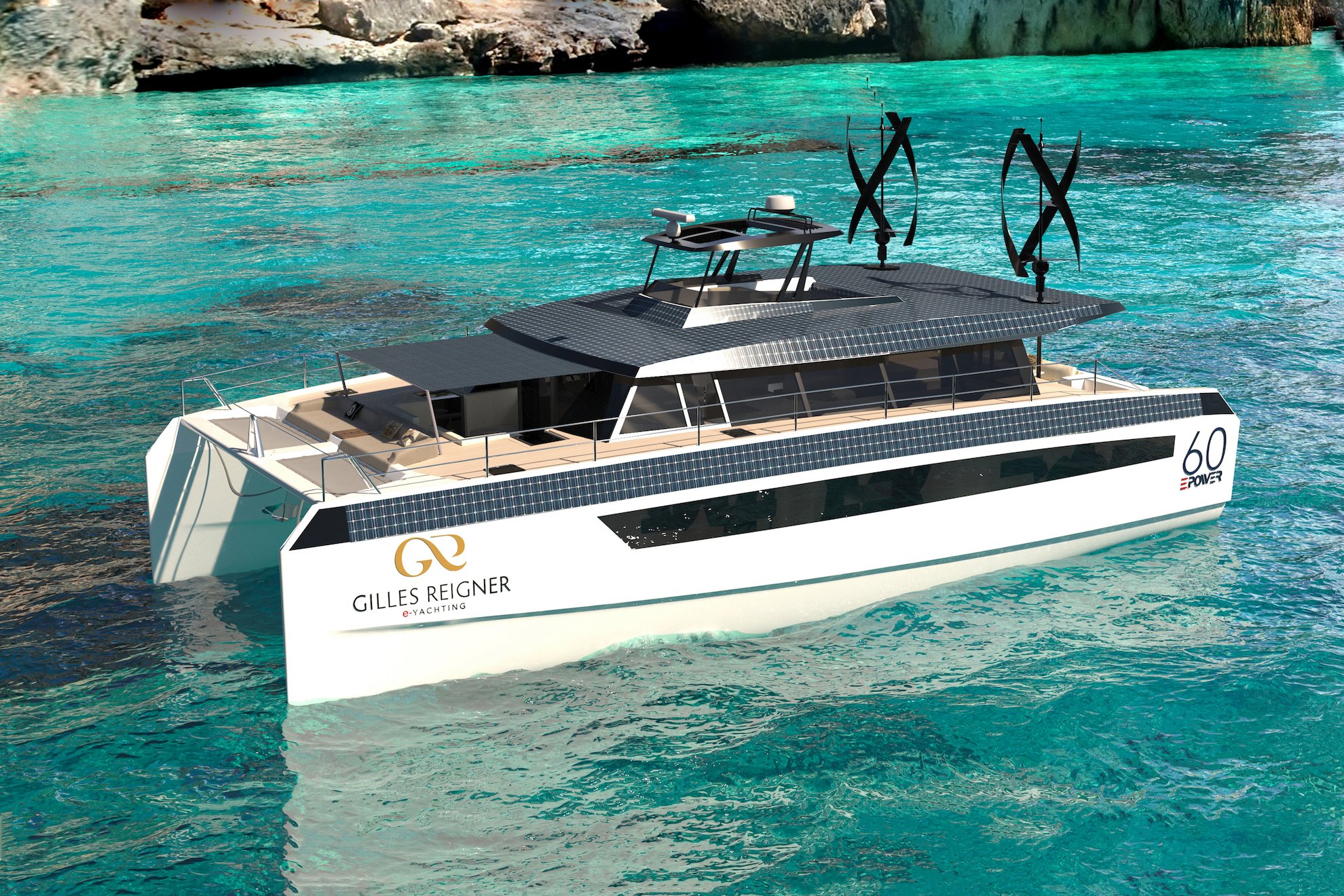 GREY 63 – 19m Electric Cruising Catamaran